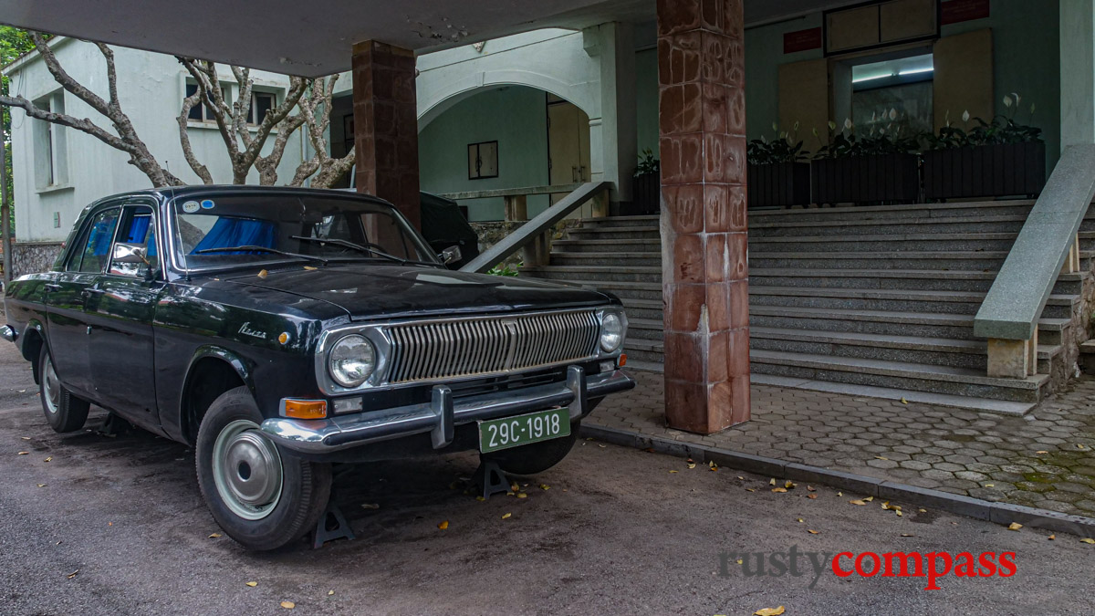 The cars that powered an historic victory - a Soviet Volga at Hanoi Citadel